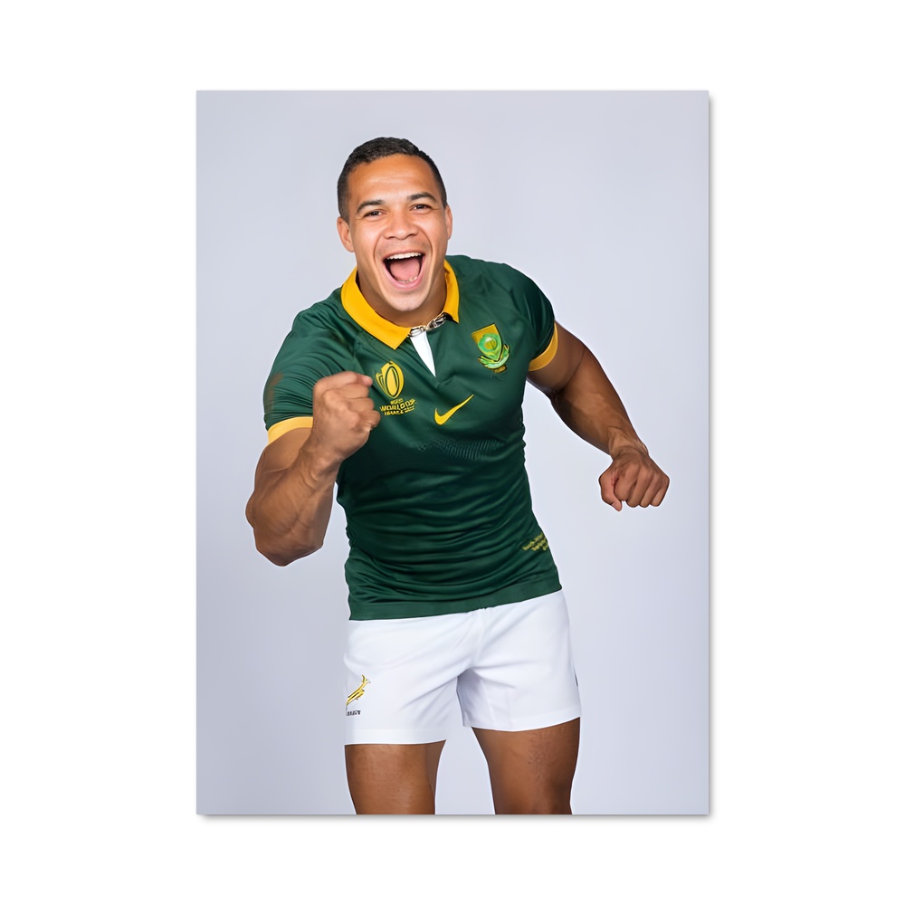 Poster Cheslin kolbe briller